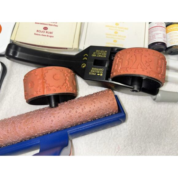 Stampin Up Classic Ink Pads Lot of 24 With 10 Refills Roller Stamps ++ SEE PICS - Picture 9 of 9